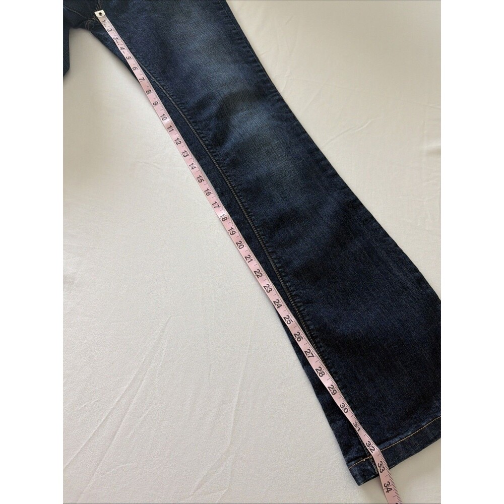 Vtg Y2K JouJou Jeans Bootcut Denim Womens Sz 9/10 32x33 Blue Western Cowgirl EUC - Picture 15 of 16